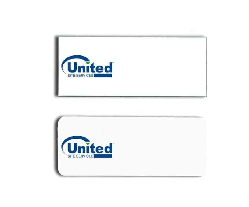 United Site Services | name badges