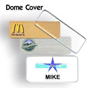Dome Name Badges