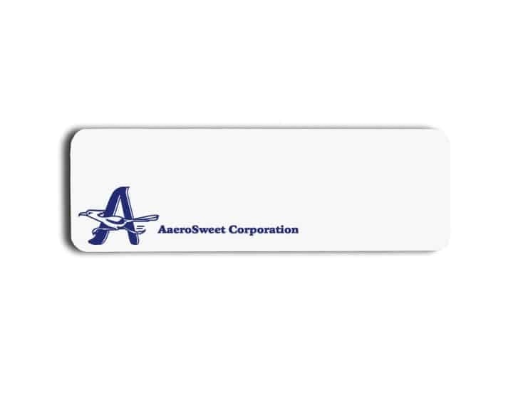 AaeroSweet Corporation Name Badges