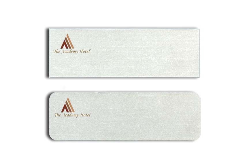 Academy Hotel Name Tags Badges