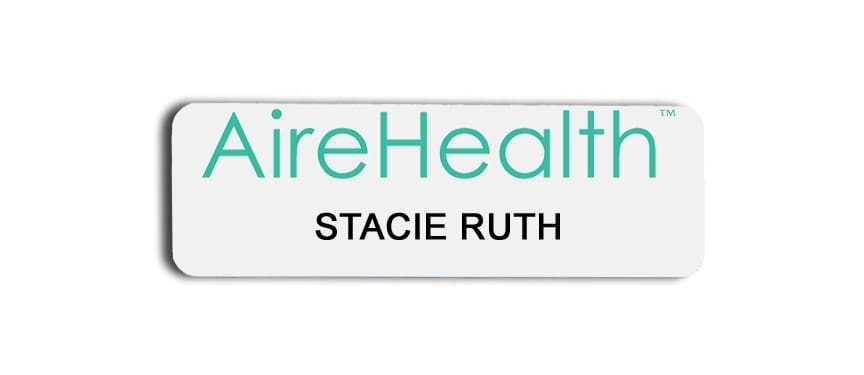 AireHealth Name Badges Tags
