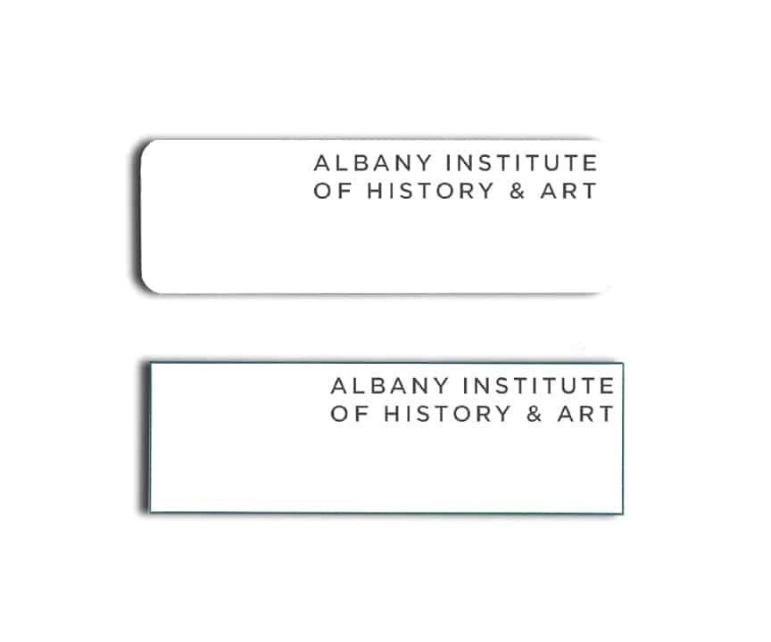 Albany Institute of History and Art Name Badges