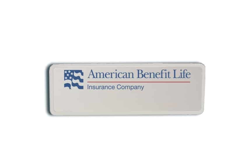 American Benefit Life Name Badges