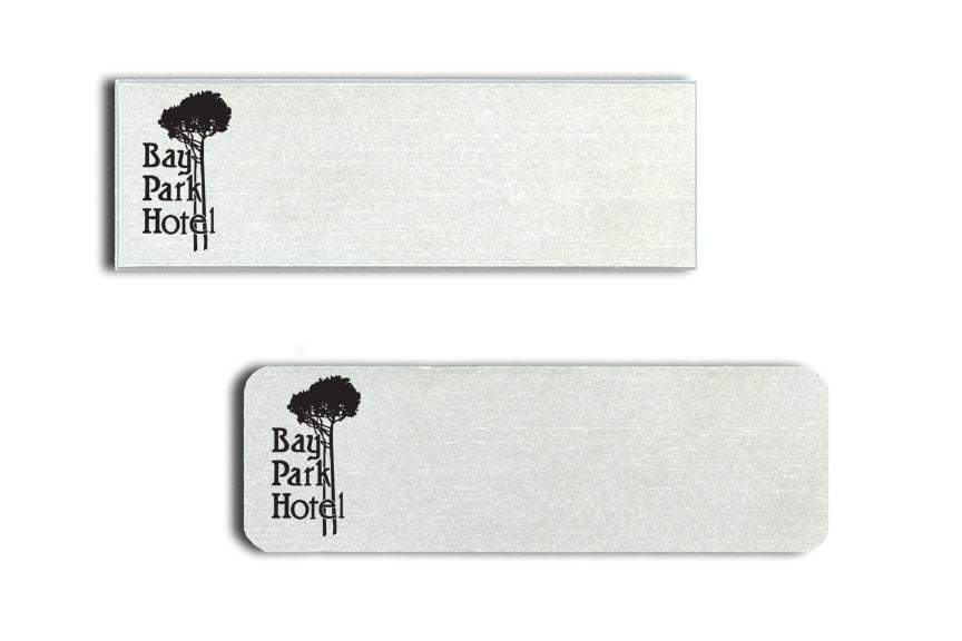 Bay Park Hotel Name Tags Badges
