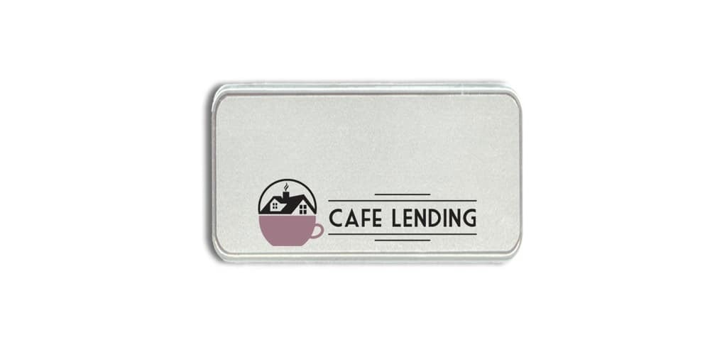 Cafe Lending Name Badges