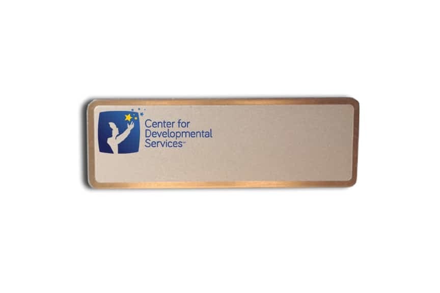 Center for Developmental Services name tags