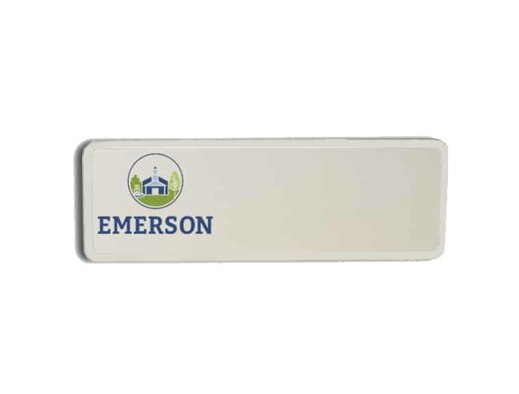City of Emerson name badges tags