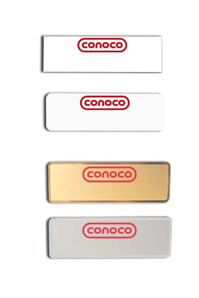Conoco Name Badges