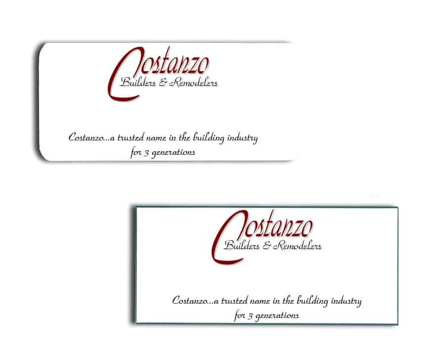 Costanzo name badges
