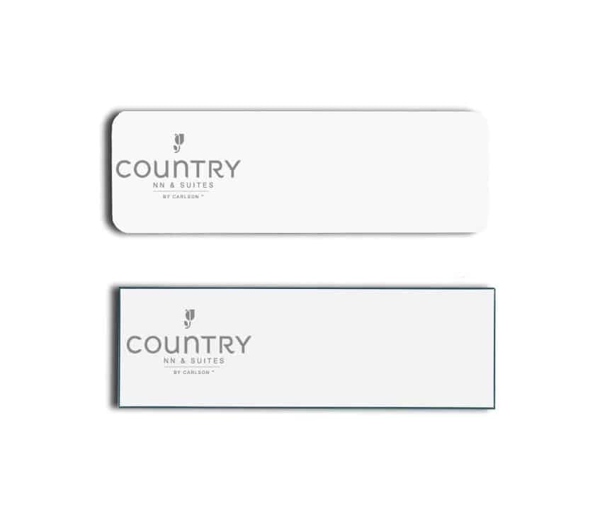 Country Inn Name Tags Badges