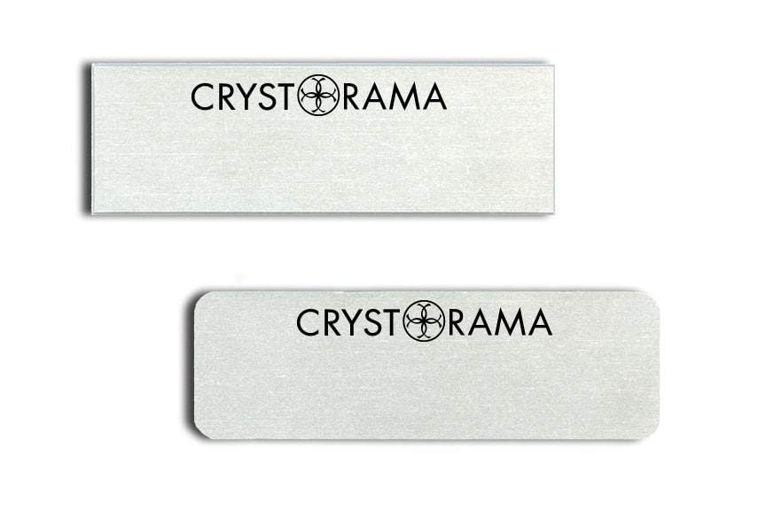 Crystorama Name Tags Badges