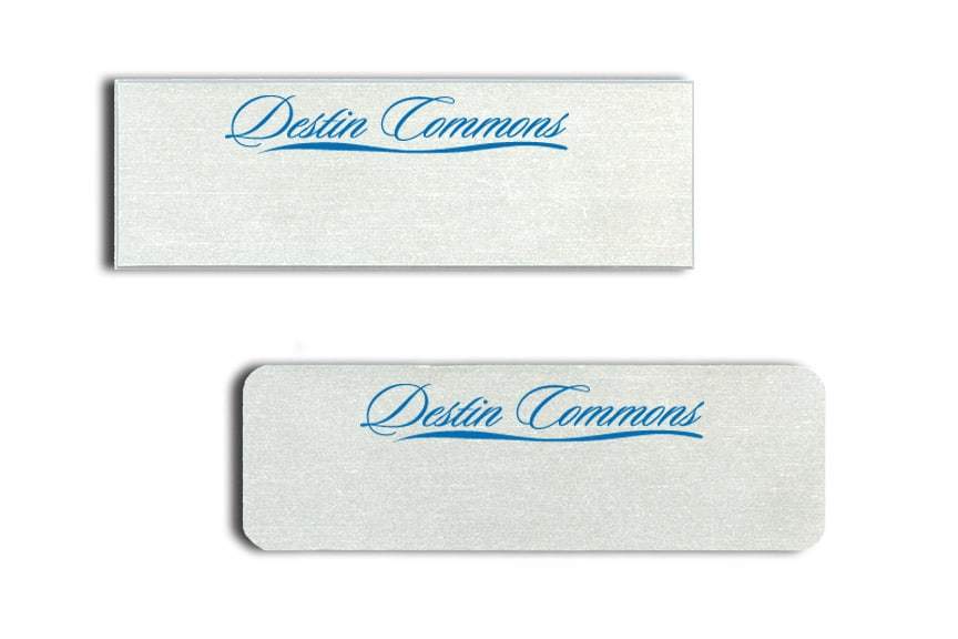 Destin Commons Name Tags Badges