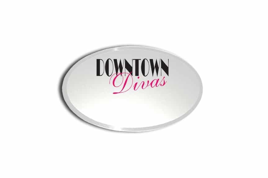 Downtown Divas Name Badges