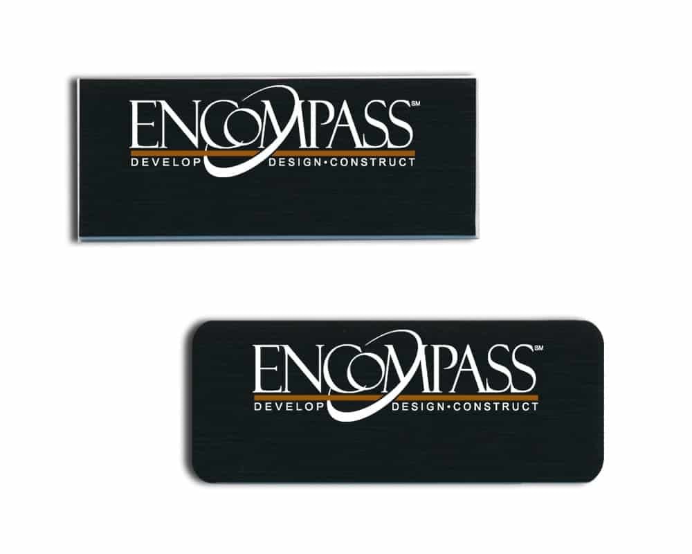 Encompass name badges