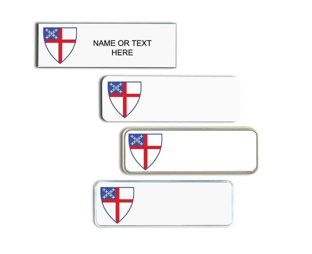 Episcopal Church Name Tags Badges