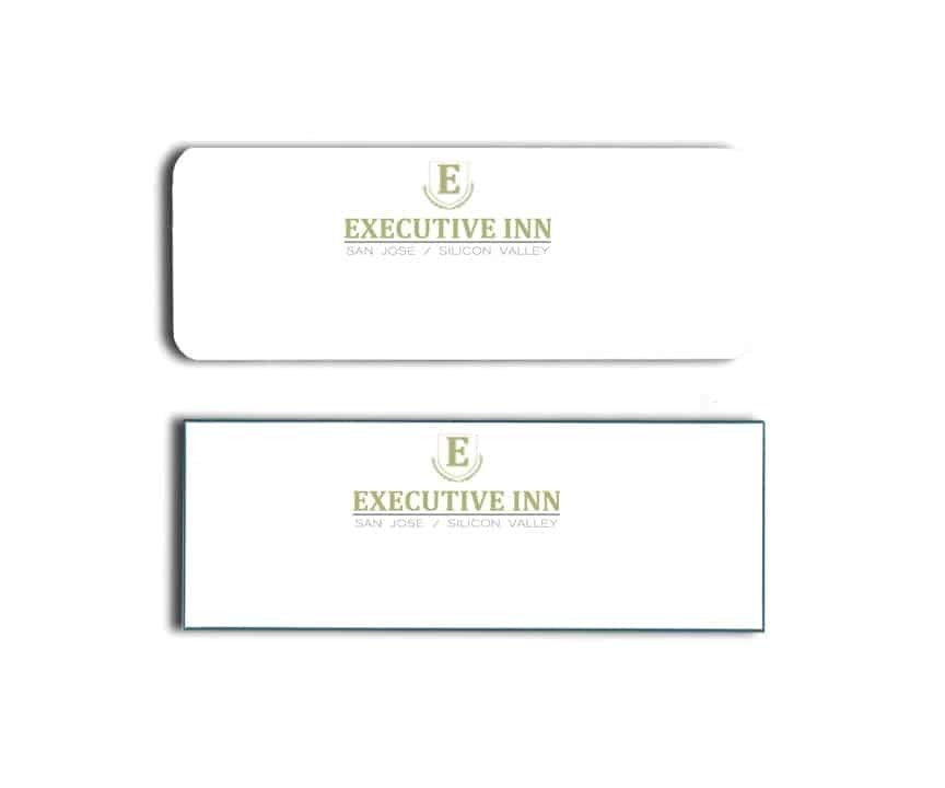 Executive Inn San Jose Name Tags Badges