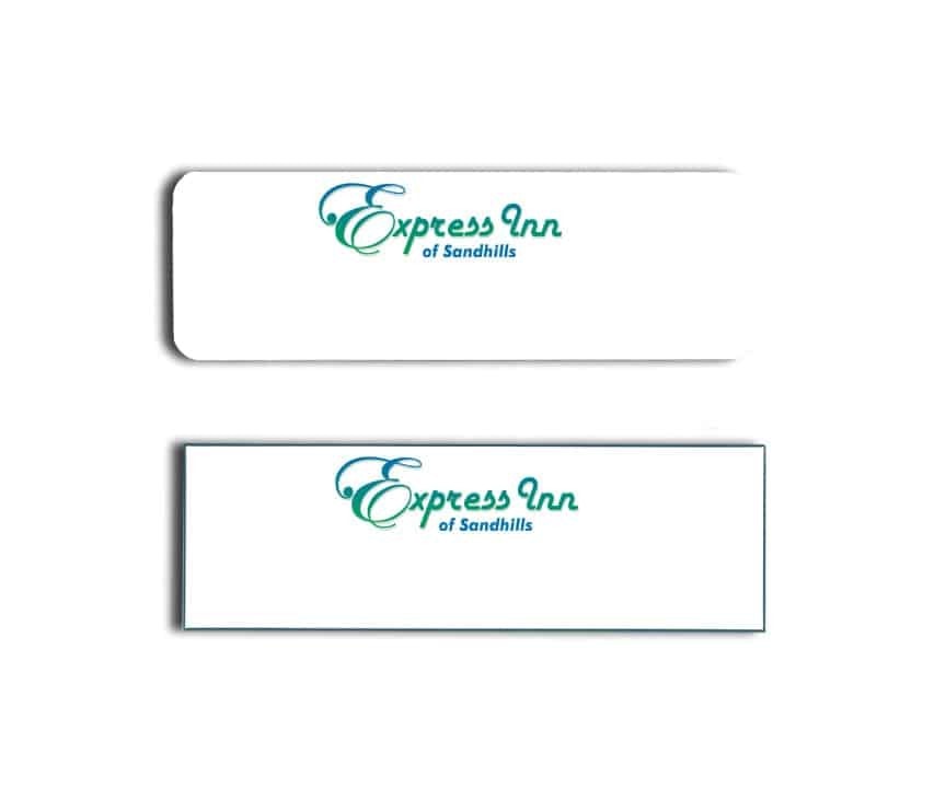 Express Inn Name Tags Badges
