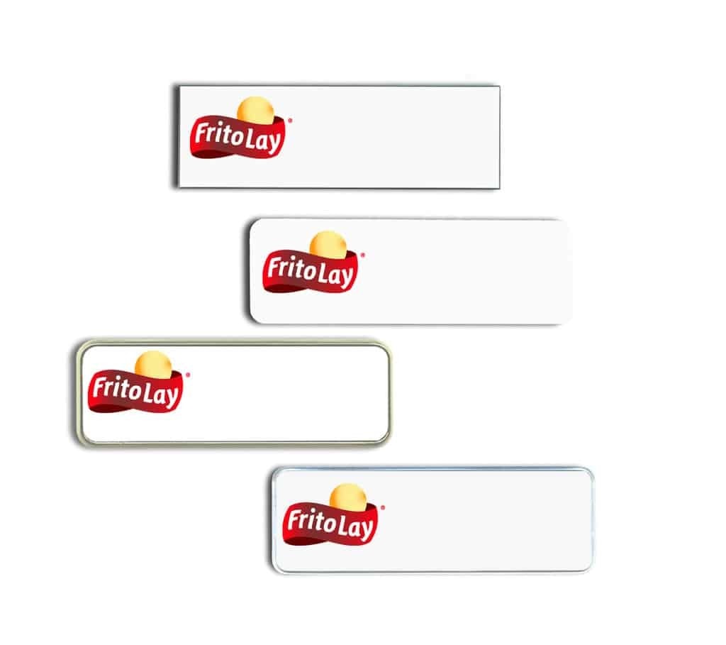 Frito Lay Name Tags Badges