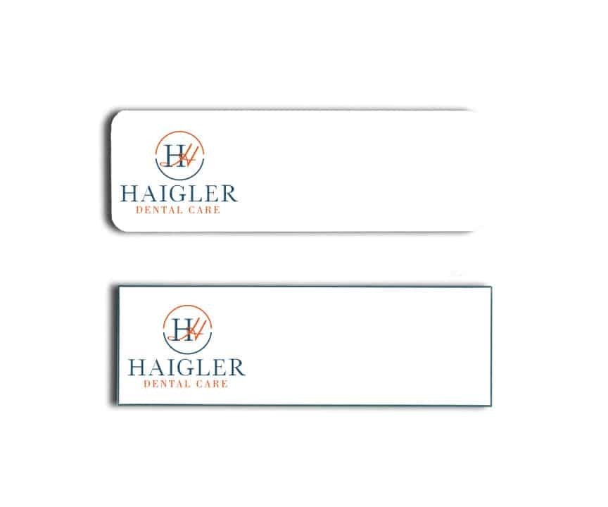 Haigler Dental Name Badges