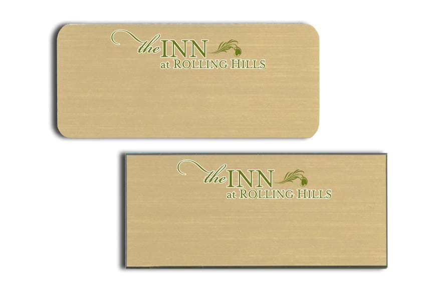 Inn at Rolling Hills Name Tags Badges