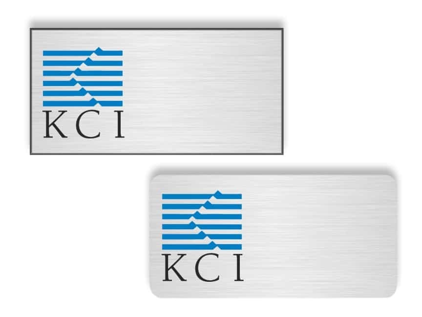 KCI Technologies Name Badges