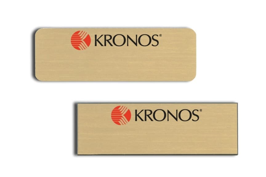 Kronos Name Tags Badges