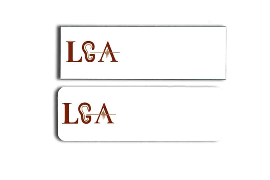Los Gatos Audiology Name Tags Badges