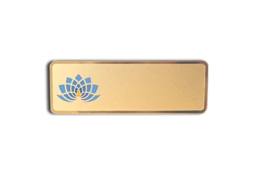 Lotus Massage Name Badges