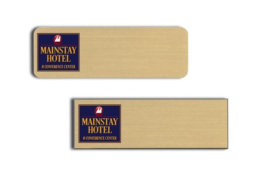 Mainstay Hotel & Convention Center Name Tags