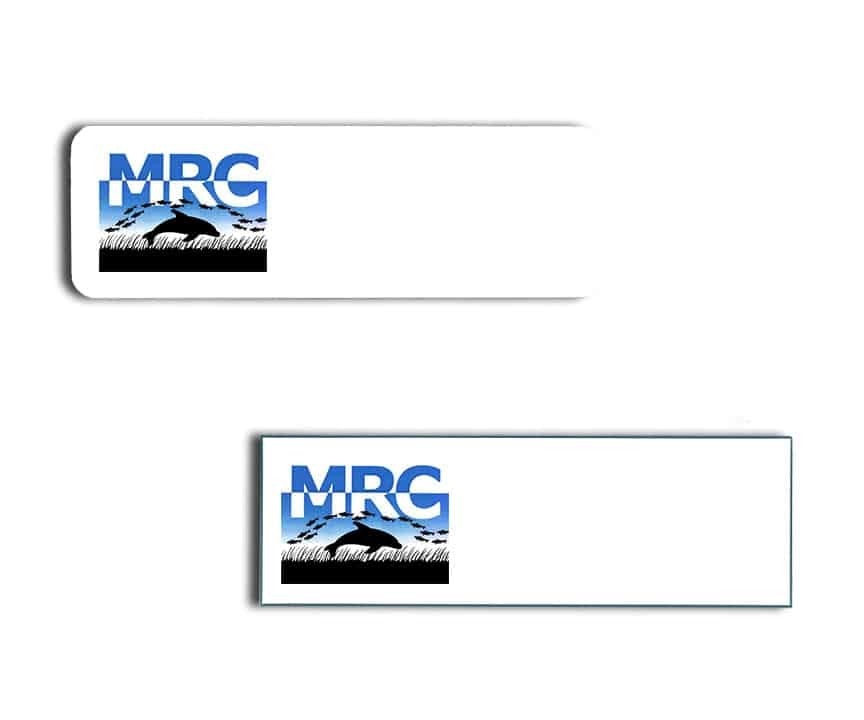Marine Research Center name badges