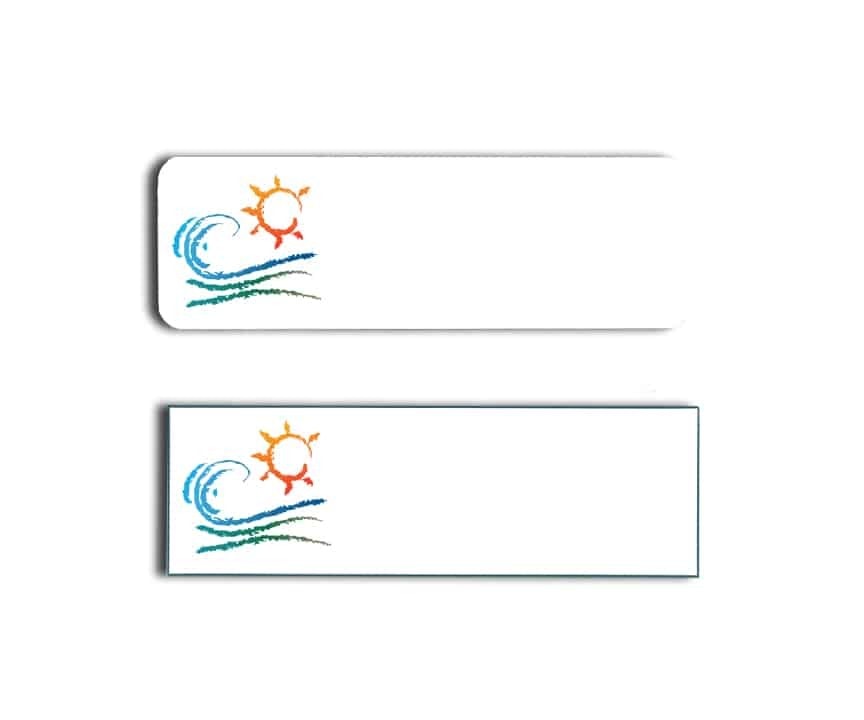 Pacific Inn Name Badges Tags
