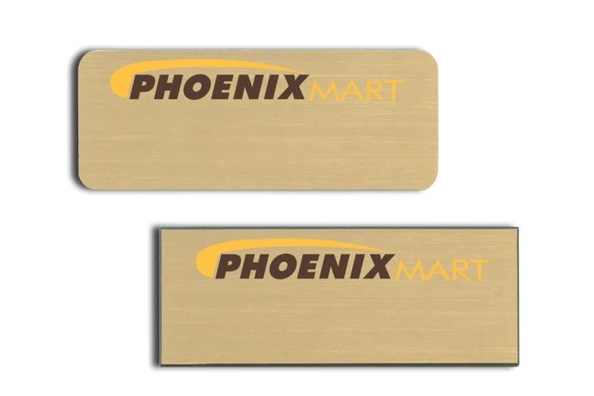 Phoenix Mart Name Badges
