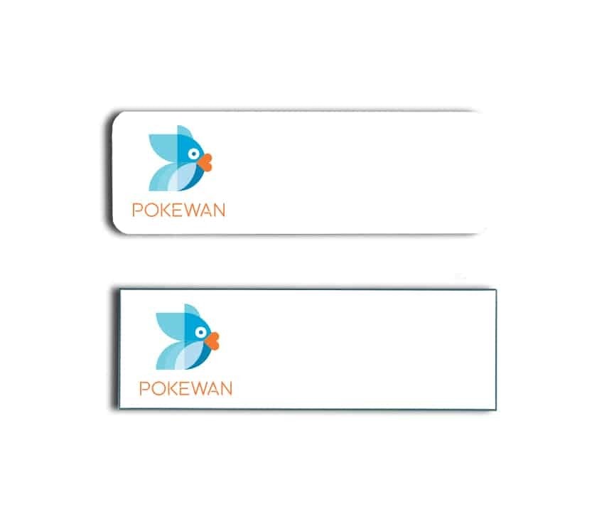 Pokewan Name Badges