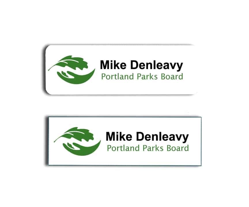 Portland Parks and Recreation Name Badges