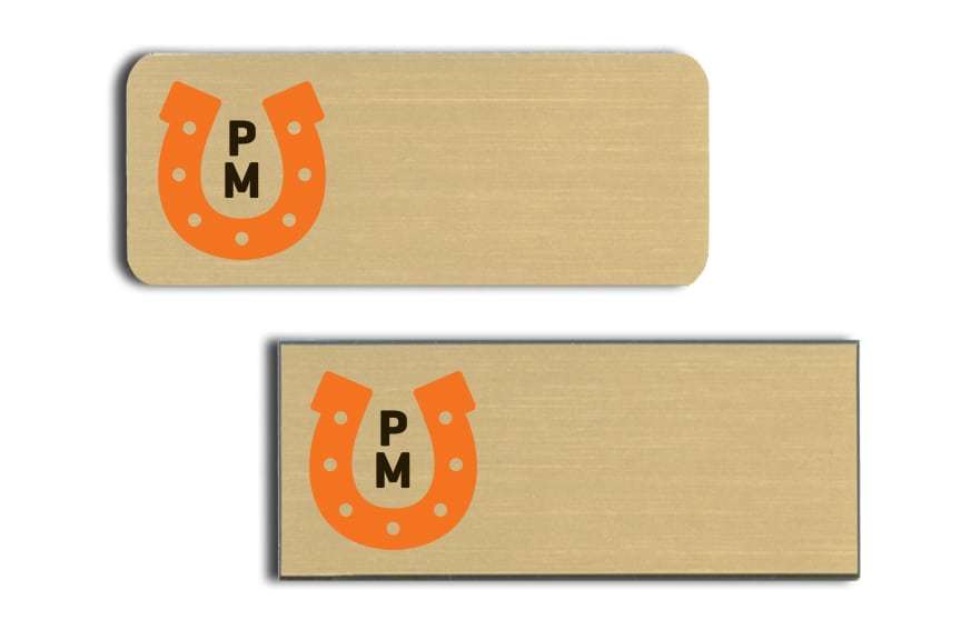 Portland Meadows Name Badges