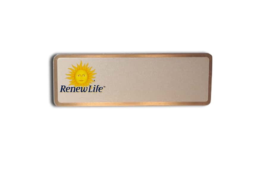 Renew Life name badges tags