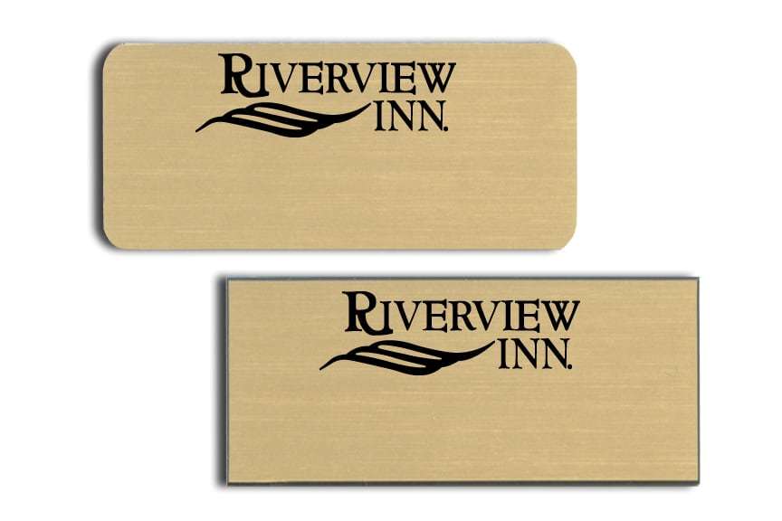 Riverview Inn name badges