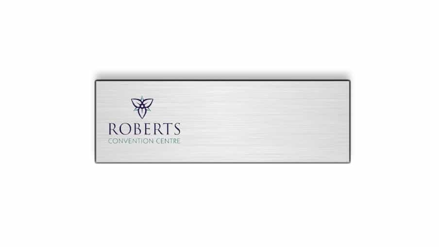 Roberts Convention Centre name badges tags