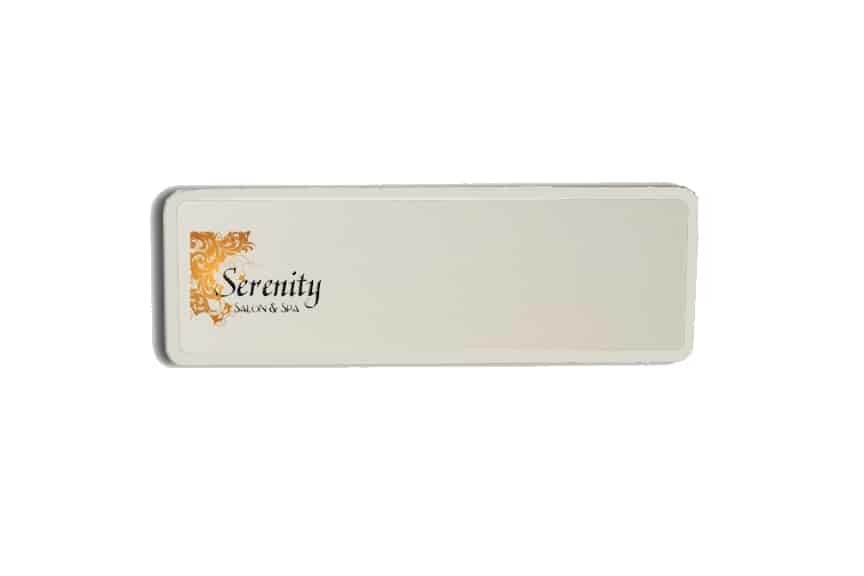Serenity Salon Name Badges
