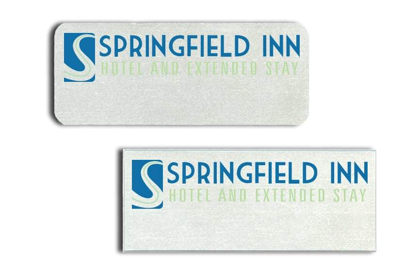 Springfield Inn Name Badges