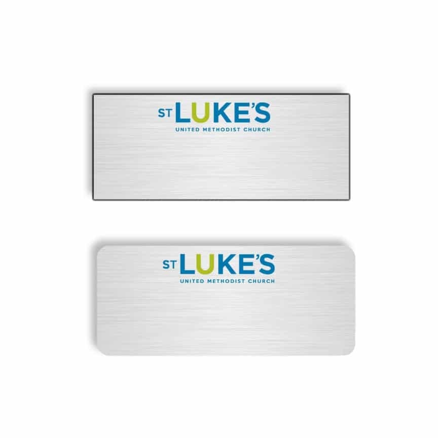St Lukes name badges