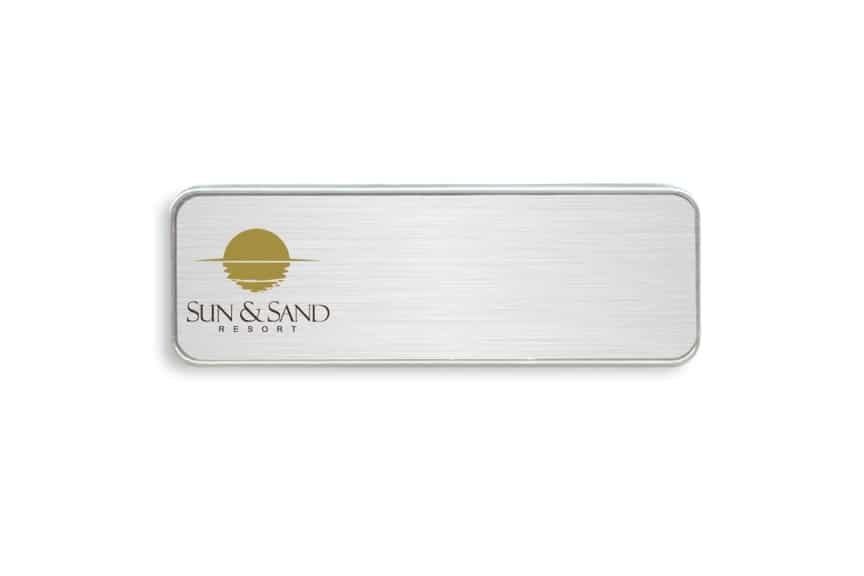 Sun & Sand Resort Name Badges