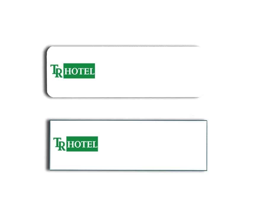 TR Hotel Name Tags Badges