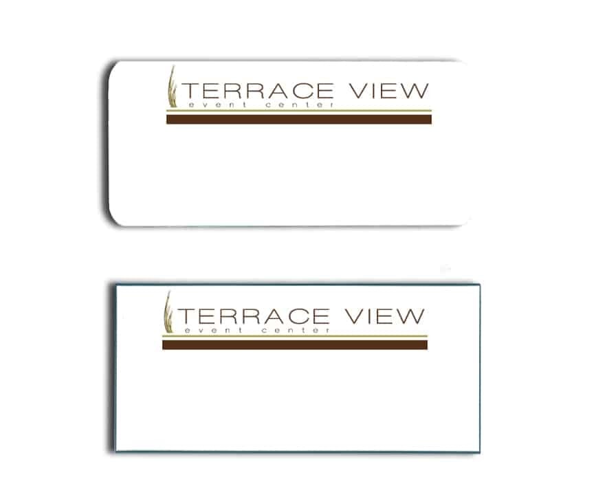 Terrace View Event Center name badges