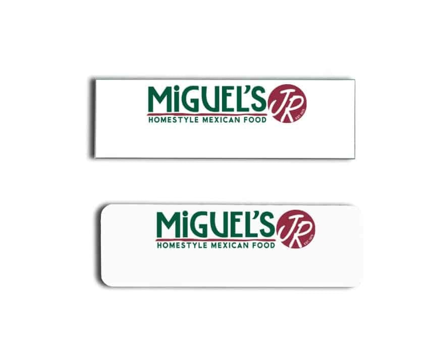 miguels jr name badges tags