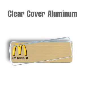 McDonalds Clear Cover Gold