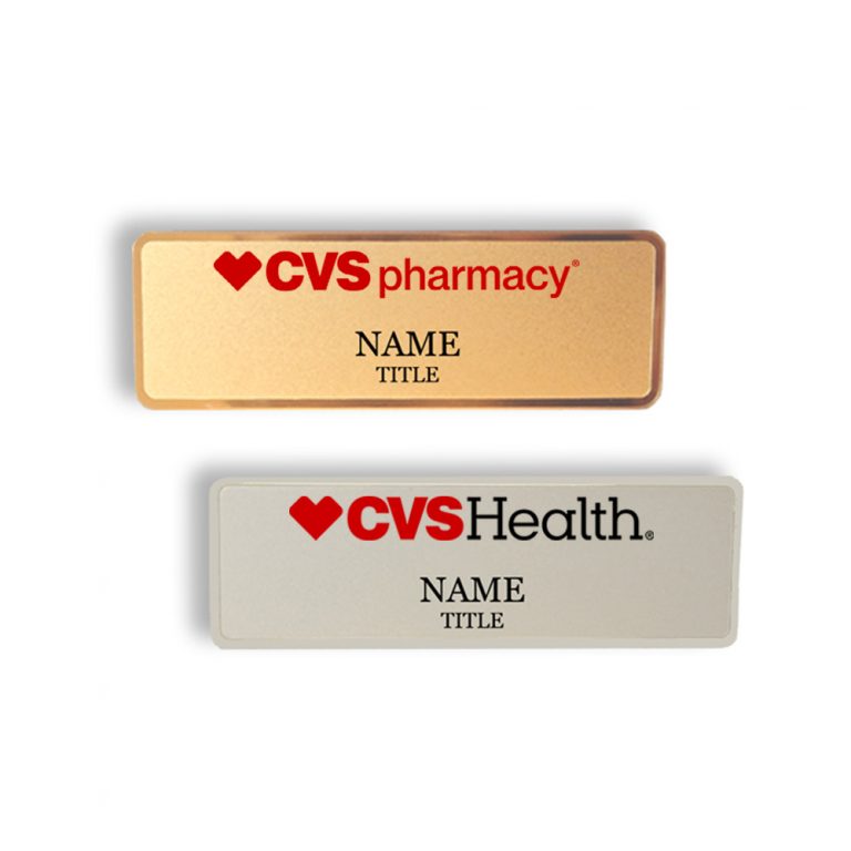 CVS Name Badges and Tags