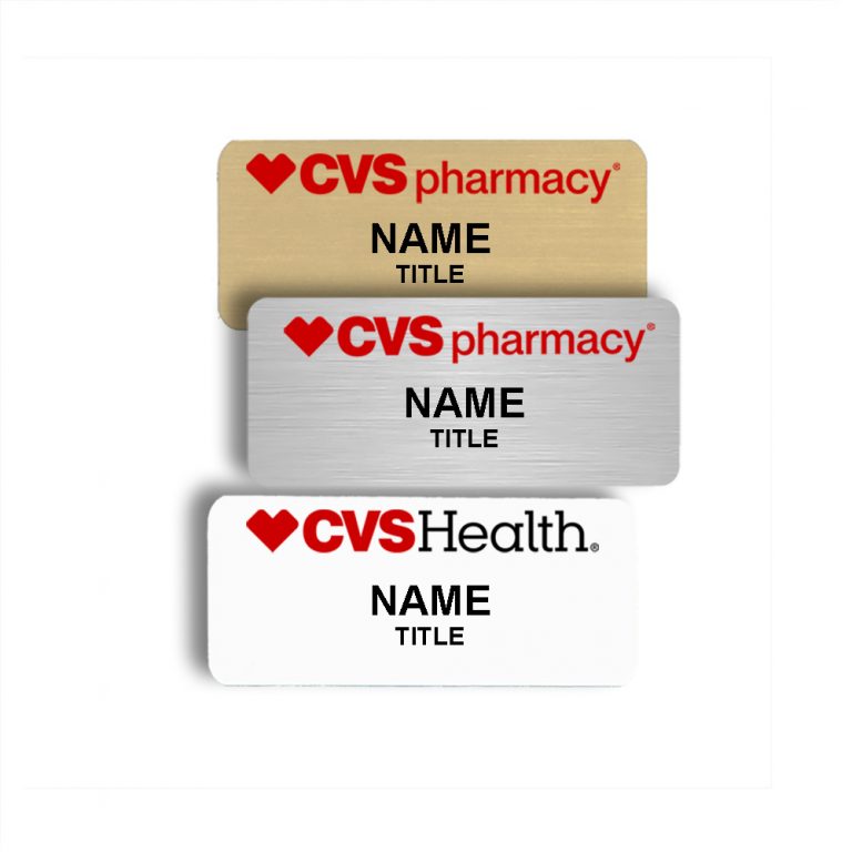 CVS Name Tags and Badges