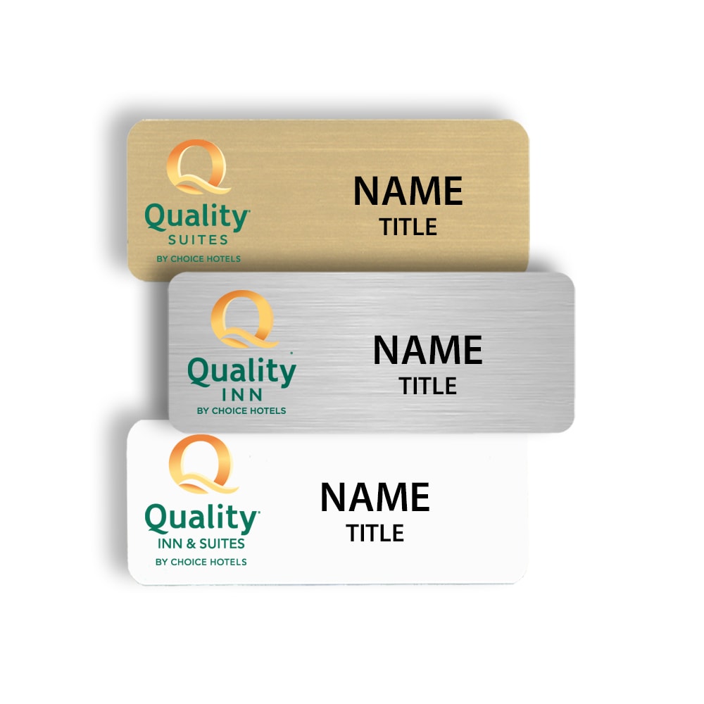 Quality Inn - Name Badges